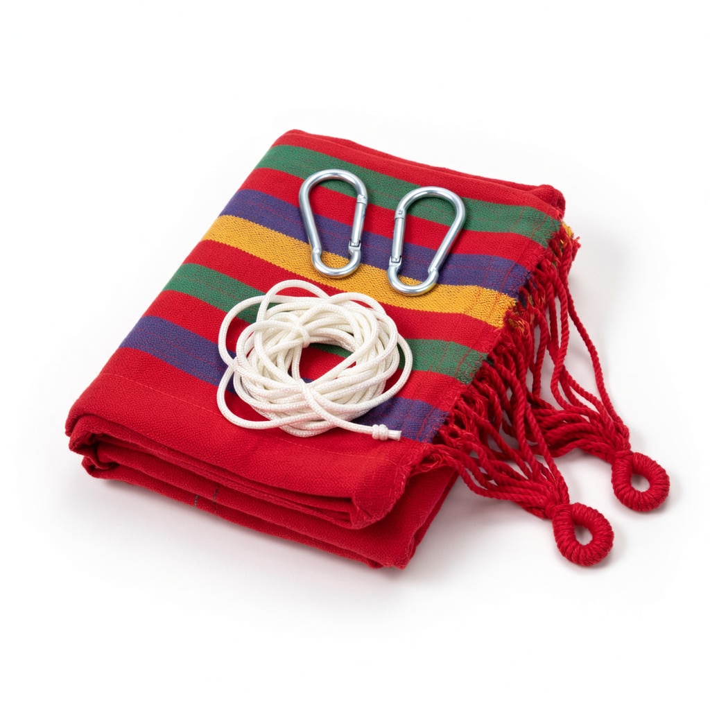 Hamaca Roja en su packaging